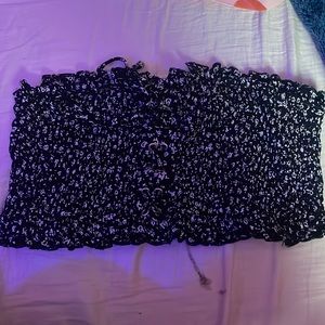 Garage crop top